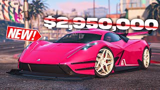 GTA 5 Online  NEW BROKEN Overflod Pipistrello Customization Estrema Fulminea [upl. by Clarke352]