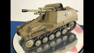 Building the Tamiya new 135 Wespe Italian Front step by step [upl. by Niwrehs]