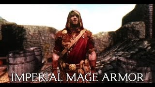 TES V  Skyrim Imperial Mage Armor by Natterforme [upl. by Acirret]