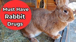 Essential Medicines Every Rabbit Farmer or Rabbit Pet Owner Needs [upl. by Eak]