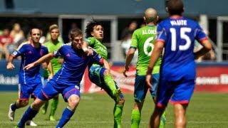 HIGHLIGHTS Seattle Sounders FC vs Colorado Rapids  July 20 2013 [upl. by Annaigroeg]