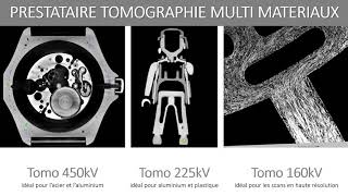 Prestataire tomographie RX multi matériaux [upl. by Seravart]