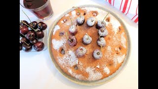 Tortë me qershi e lehtë dhe e shpejtëEasy Cherry Cake [upl. by Essyla399]