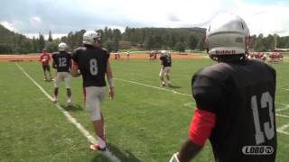 2013 Lobo Football  Camp Ruidoso Quarterbacks [upl. by Anihc398]