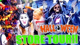 🎃 HALLOWEEN 👻 STORE TOUR 2017  Itarte Vlogs [upl. by Aissenav]