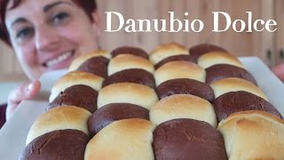 DANUBIO DOLCE AI DUE CIOCCOLATI Ricetta Facile Two Color Bread Brioche Easy Recipe [upl. by Gwenette121]