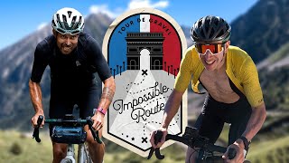 The Impossible Route  Tour De Gravel We RACED 1 vs 1 Across France [upl. by Aihtnys]