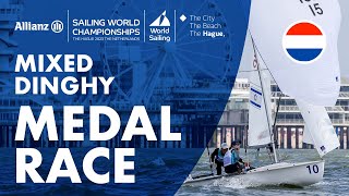 470 Medal Race  Allianz Sailing World Championships 2023 [upl. by Llemej]