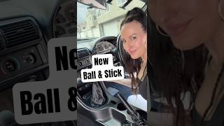 New Ball 🥰 mustang cars cargirl ford projectcar diy hurst shifter manual fypシ mach1 [upl. by Imhskal]