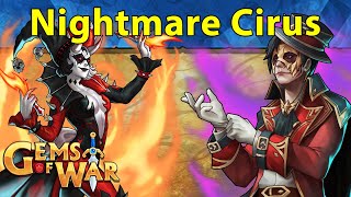 Gems of War Nightmare Circus Faction Teams and Strategy [upl. by Muhammad]