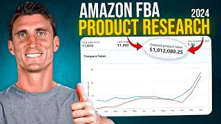 Amazon FBA COMPLETE Product Research Tutorial 2024 [upl. by Chiquia]