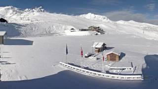 Webcams La Tania Courchevel amp Meribel 7 Nov 2016 [upl. by Yor]