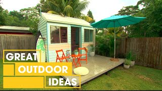 How To Build A Budget Surf Shack  Outdoor  Great Home Ideas [upl. by Eisnyl]