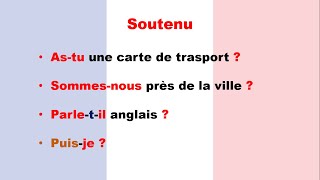 Como hacer preguntas en francés formal y negativo soutenu [upl. by Jentoft]