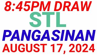 STL  PANGASINAN August 17 2024 3RD DRAW RESULT [upl. by Kincaid]