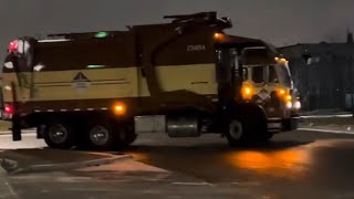 Garbage Truck Spotting  Brampton [upl. by Ahsaela]