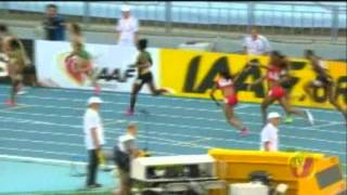 IAAF WC 2013 Womens 4x100 Relay Final [upl. by Gui]