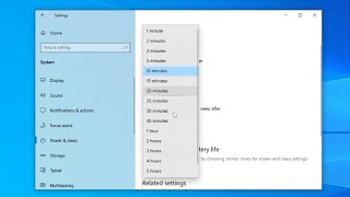 Windows 1011  Stop Computer from Turning Off Sleeping Hibernating after so many Minutes [upl. by Moht627]