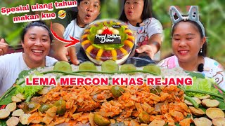 SPESIAL ULANG TAHUN MUKBANG KUE  MUKBANG LEMA MERCON [upl. by English]