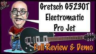 Gretsch 5230T Electromatic Pro Jet Full Review amp Demo [upl. by Lyall940]