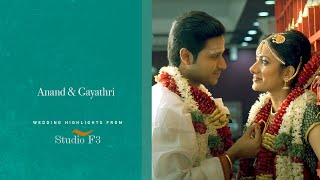 Anand amp Gayathri  Wedding Film Highlights [upl. by Enirehtacyram985]