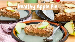 Healthy vegan Apple Pie [upl. by Analad]