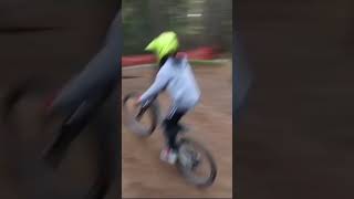 Chicksands bike park Watch till the end to see a big crash [upl. by Loralee]