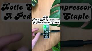 Xotic Sp Compressor at 18v  A Pedalboard Staple [upl. by Sellma]