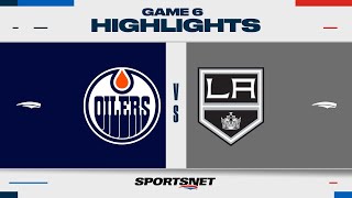 NHL Game 6 Highlights  Oilers vs Kings  April 29 2023 [upl. by Christenson]