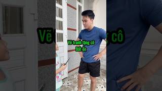 vẽ cô giáo bất ổn ở Bình Dương cho con báo hocve huongdanve vẽ vetranh art drawing [upl. by Anoyi]