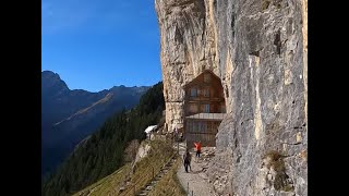 Oktober Hiking 1  Ebenalp Aesher Seealpsee in Appenzell 4K [upl. by Kcim]