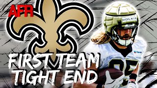 Is UDFA Dallin Holker Saints Top TE  New Orleans Saints Roster News [upl. by Namdor]