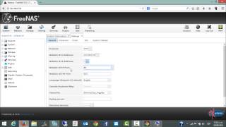 FreeNAS  Configuraciones generales [upl. by Aisatsana]