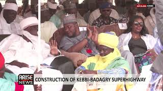 Construction of KebbiBadagry Superhighway [upl. by Labotsirhc957]