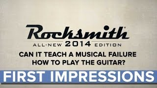 Rocksmith 2014  First Impressions  Eurogamer [upl. by Hirschfeld]