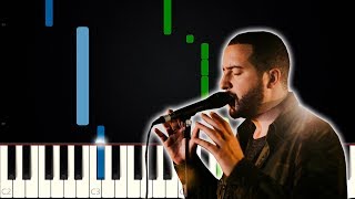 Ousado Amor  Isaias Saad  Piano e Teclado Tutorial [upl. by Isac500]