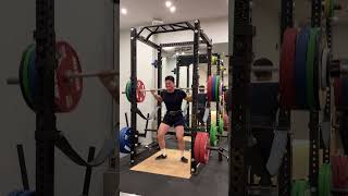 중량 스쿼트 155kg x 1 [upl. by Barnie]