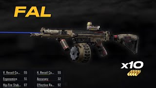 Bandit FAL Skin Gameplay  ArenaBreakoutSS6 [upl. by Tacklind871]