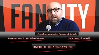 FanCity Acireale  Oneri di urbanizzazione [upl. by Yajiv]