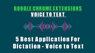 Voice to Text 5 Best Apps for Voice Dictation [upl. by Amir]