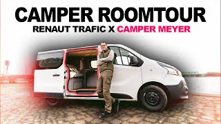 Renaut Trafic Roomtour 🚐  Umbau zum Campervan 🏕️  Camper Meyer Ausbau [upl. by Charlet]