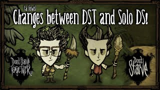 A Few Changes Between DST And SoloDS Dont Starve Together [upl. by Talbert808]