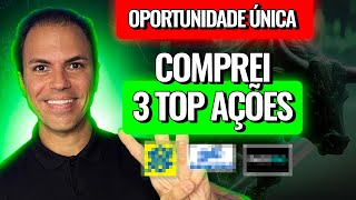 Comprei 3 TOP ações BARATAS para minha aposentadoria [upl. by Ciro]