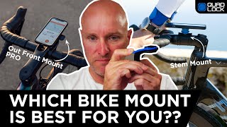 Cycling Maven Reviews The Quad Lock Bike Mounts [upl. by Colburn]