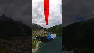 Nice Paragliding in Molveno Italy [upl. by Tiphane]