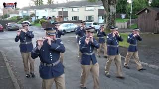 Ballymacall True Blues Flute Band  Defenders of the Rock Flute Band Parade 2024 [upl. by Parcel]