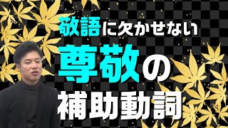 【古文基礎文法 第30講】尊敬の補助動詞の扱い方と注意すべき尊敬の補助動詞を網羅しよう！ [upl. by Cardinal]