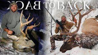 BACK TO BACK  AN IDAHO RIFLE DEER amp ELK HUNT [upl. by Amye]