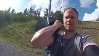 Leatt 3DF elbow pads review  Why nonnewtonian body armour does not work [upl. by Kilmarx]