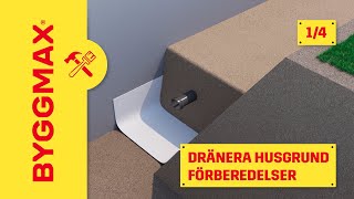 Dränera husgrund del 1 förberedelser [upl. by Addam]